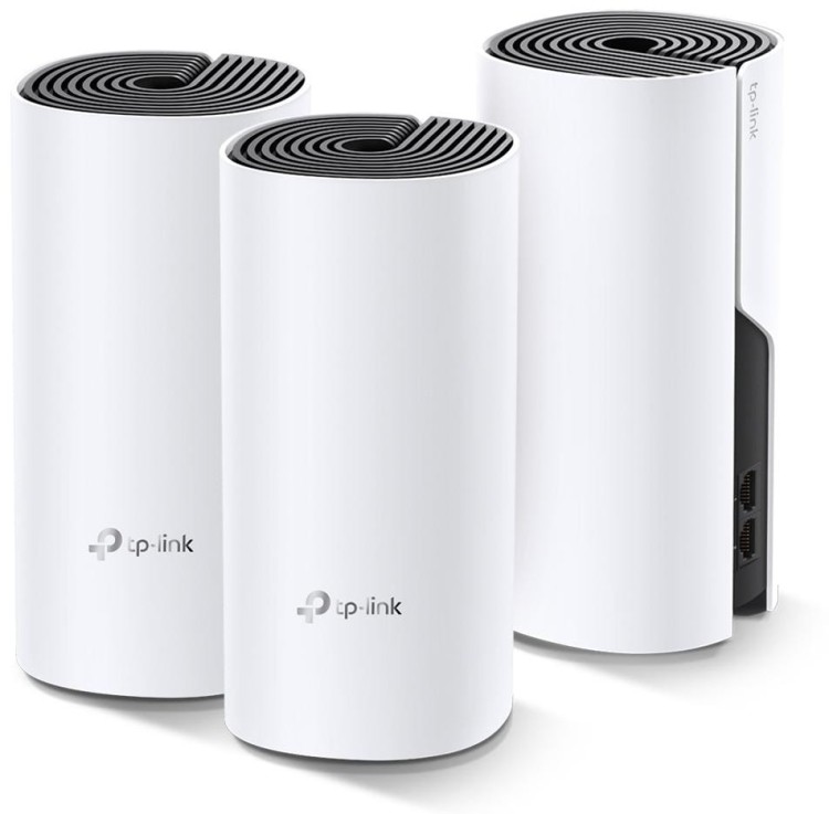 System Wi Fi Mesh TP Link Deco E4 AC1200 3 pack